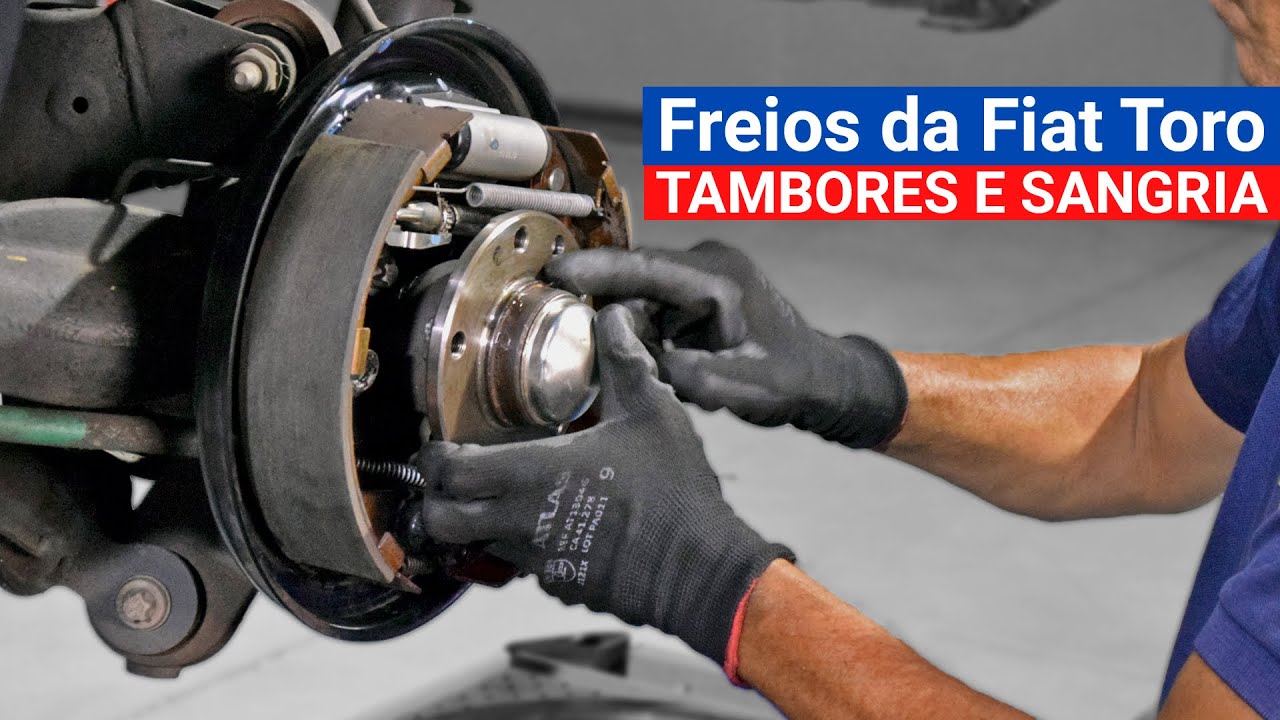 Como substituir discos e pastilhas de freio na Fiat Toro (Parte 2 de 2)