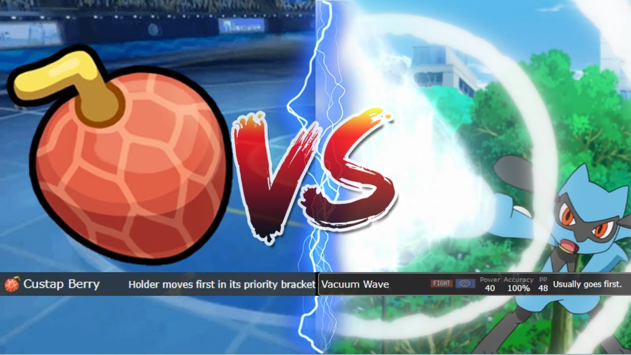 Custap Berry Vs. +1 Priority, Which is Faster? || PokeExperiment No.1