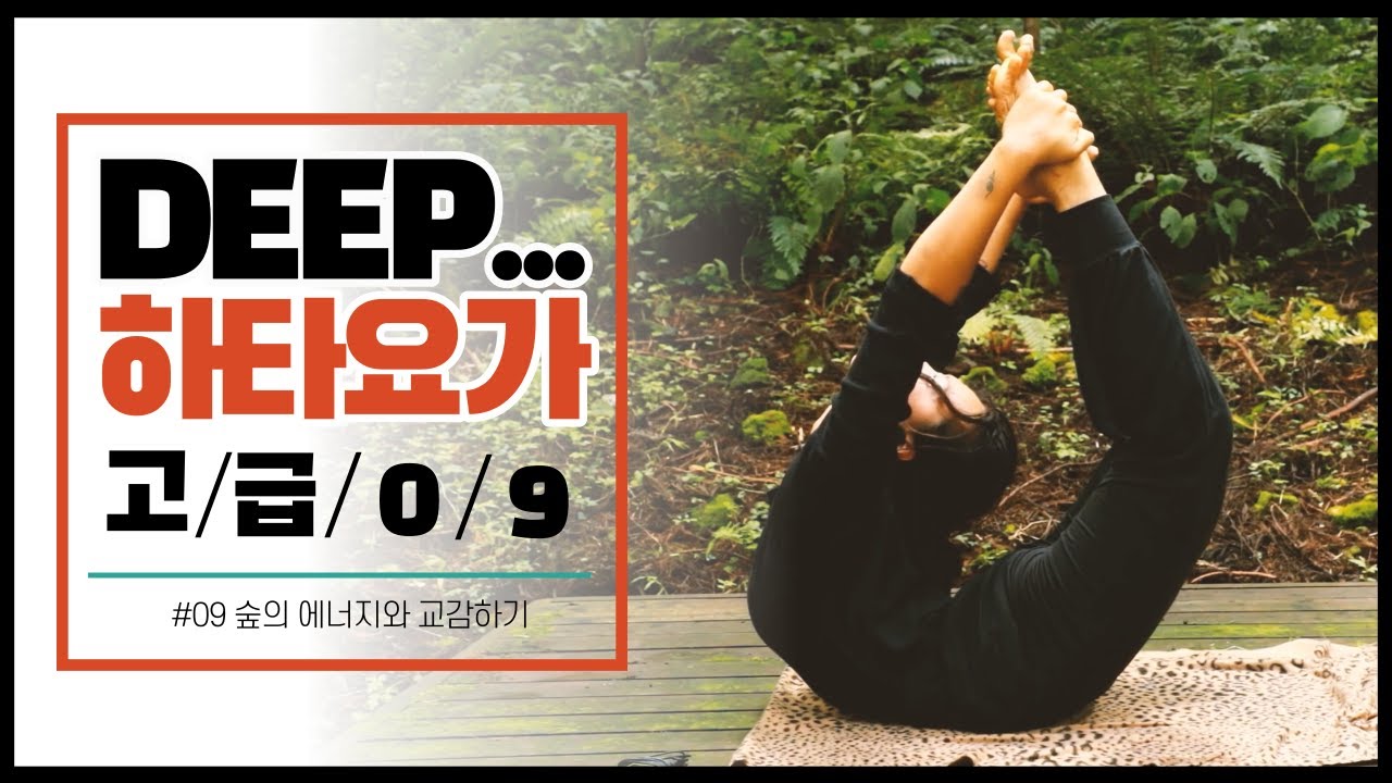 숙련자를 위한 깊은 하타요가 : 숲의 에너지와 함께해요. 34분 - Day 9