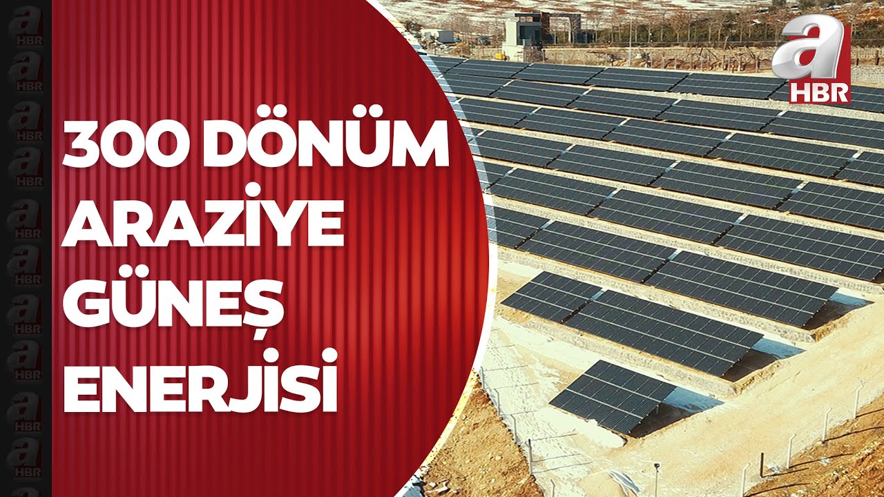 Gaziantep Üniversitesi kendi enerjisini kendi üretiyor! 300 dönüm araziye güneş enerjisi sistemi...