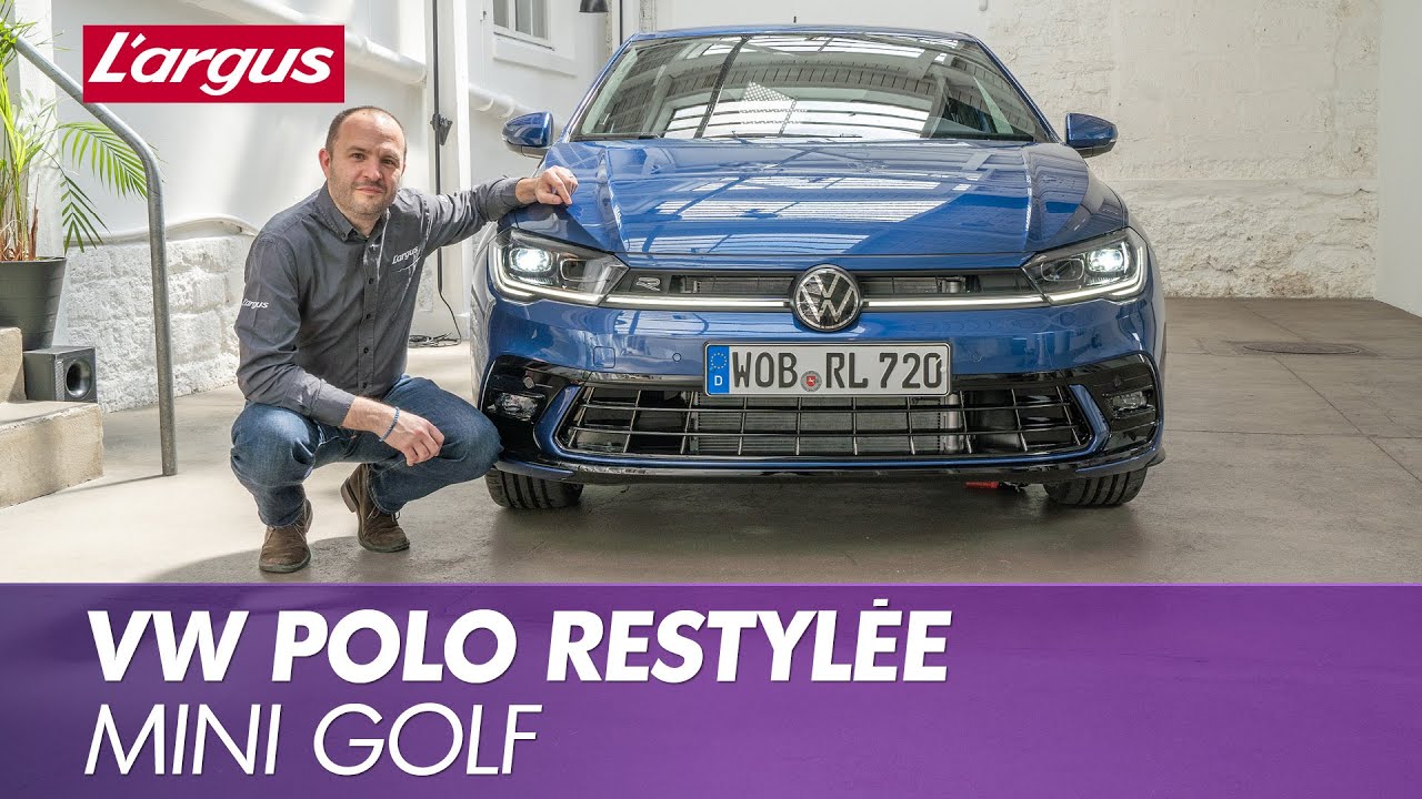 Volkswagen polo restylée 2021 : encore plus proche de la Golf