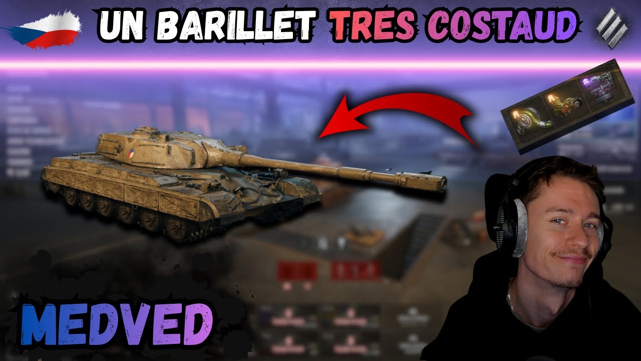 🎬 Un barillet TRES COSTAUD ▶️ Gameplay Medved ⚔️ [WOT-FR]