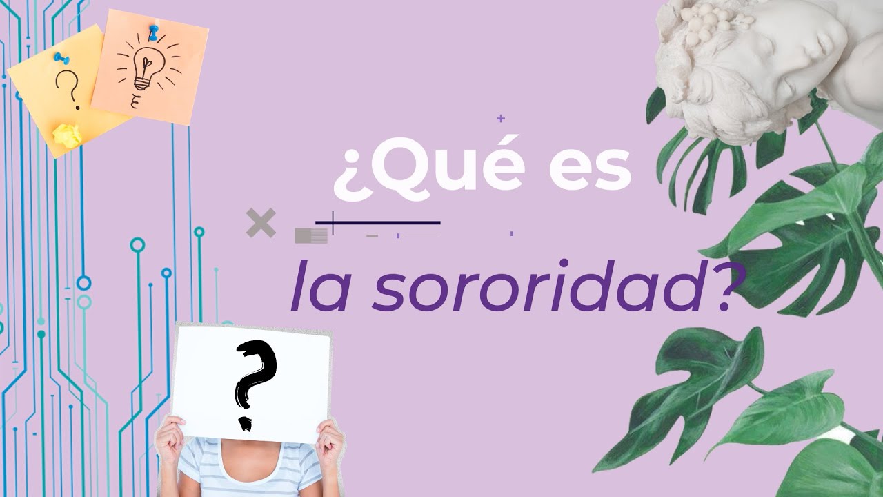 ¿Qué es la Sororidad?