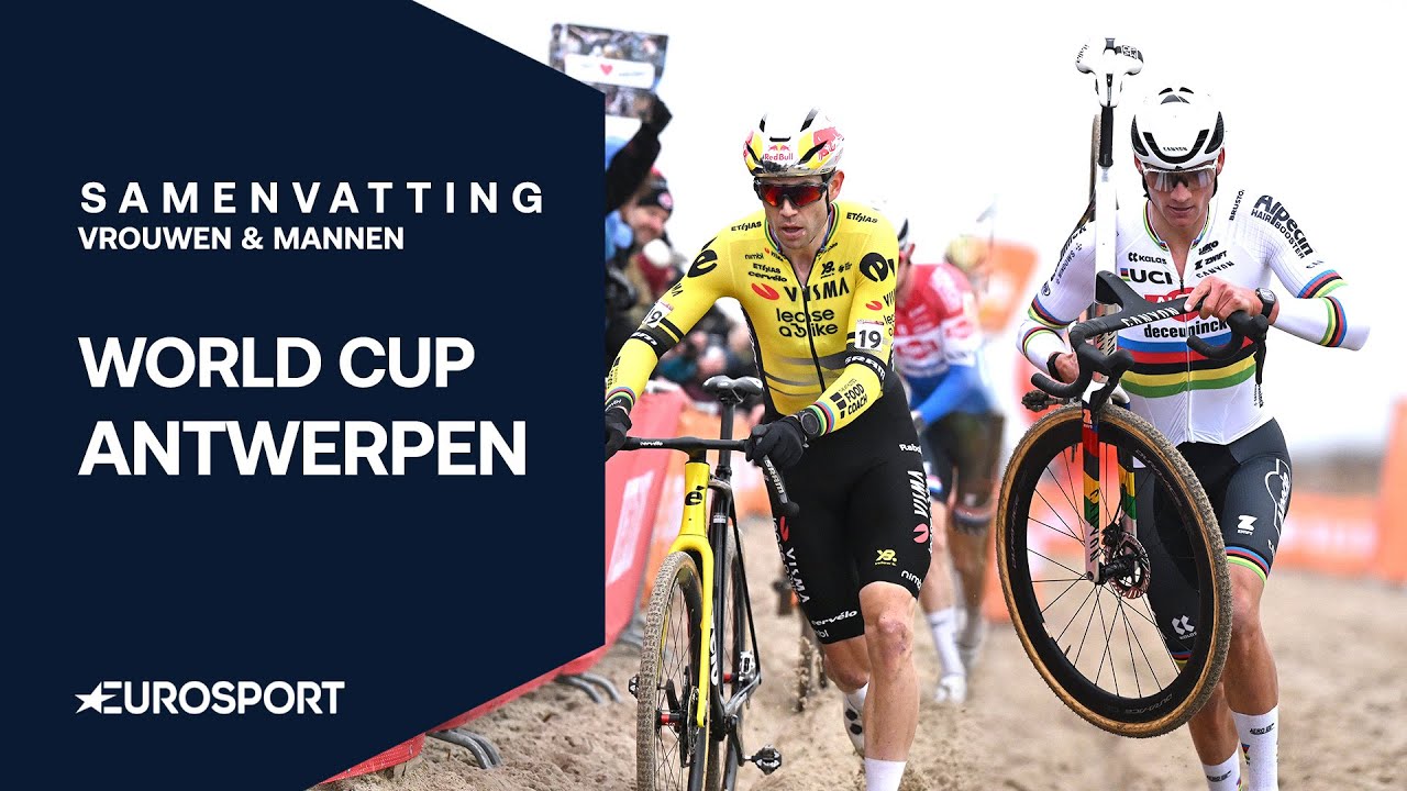 Van der Poel vs van Aert | World Cup Veldrijden Antwerpen | Samenvatting Mannen & Vrouwen