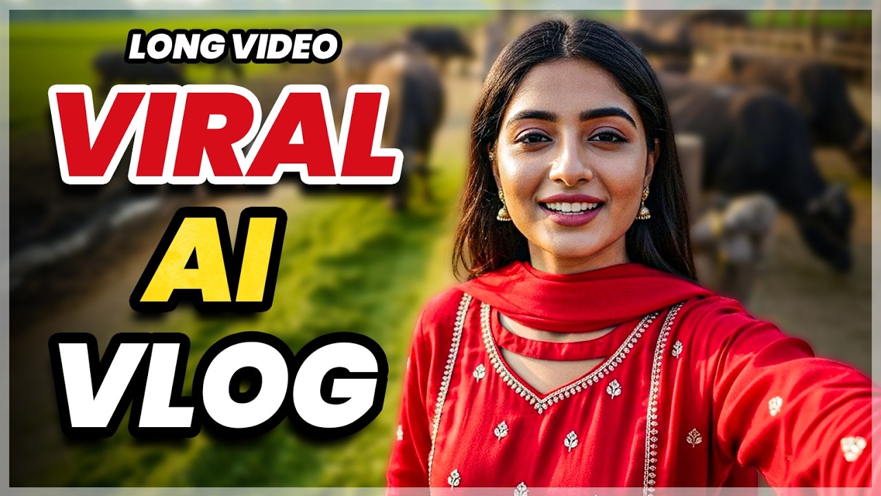 Google VEO 3 Viral Ai VLOG - Realistic Long Ai VIdeo Generator