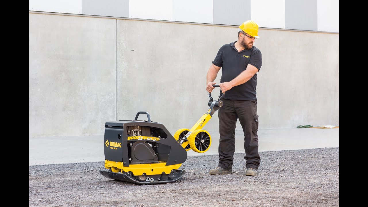 Návod k obsluze reverzní vibrační desky BOMAG BPR 35/60