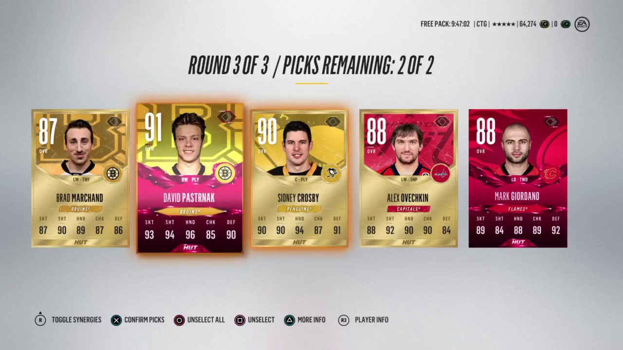 NHL 18 HUT Trade deadline packs!