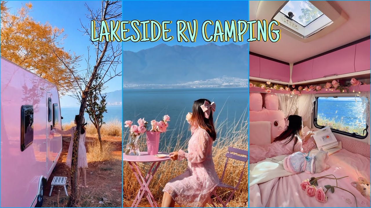 This Carefree Lakeside Life with My Kitten 🌿 | RV Living Turns Scenery into Home