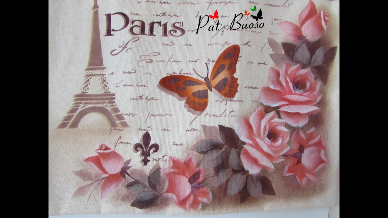 Dica Projeto de Rosa com Stencil