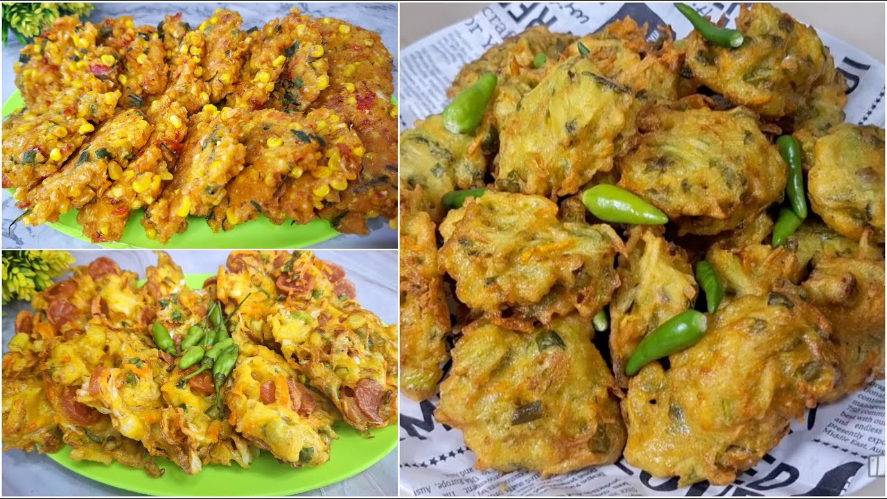 BISA UNTUK CEMILAN DAN LAUK NIH BUN ‼️3 RESEP GORENGAN BAKWAN 