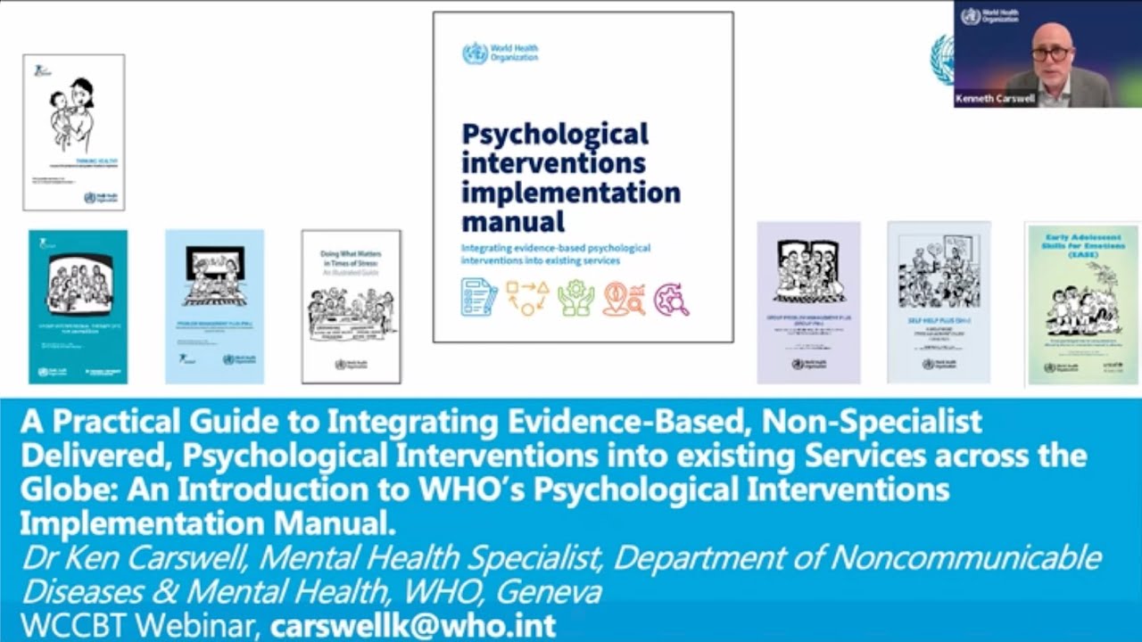 Global Guide to Implementing WHO Evidence-Based Psychological Interventions