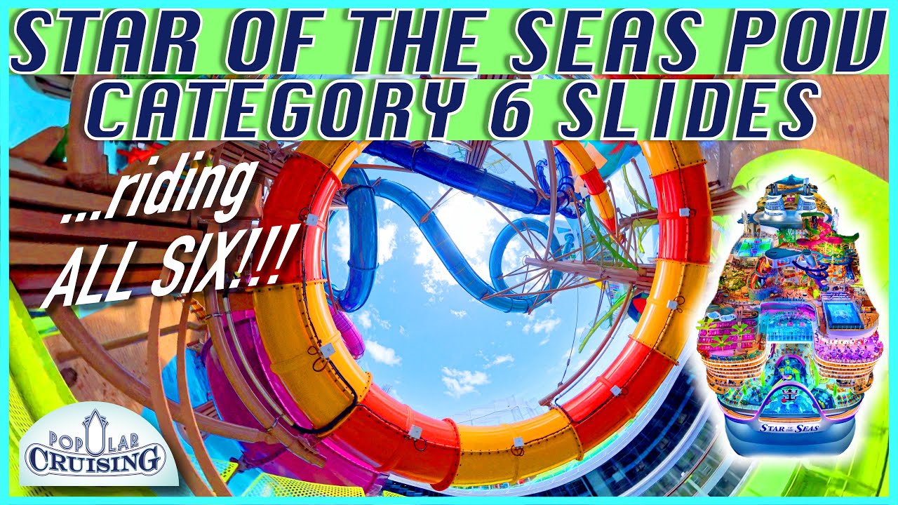 EVERY Water Slide on Star of the Seas 🌊 Full POV Adventure | Royal Caribbean