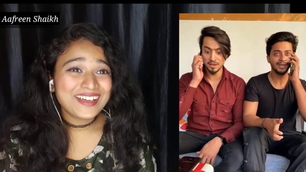 Aafreen's Reaction On Mr Faisu New Videos || Team 07 New Instagram Videos