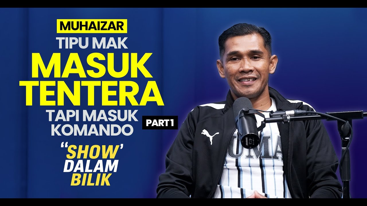 Muhaizar Pernah Kerja Angkat Pinggan Sebelum Jadi Runner, Kerja Kilang..