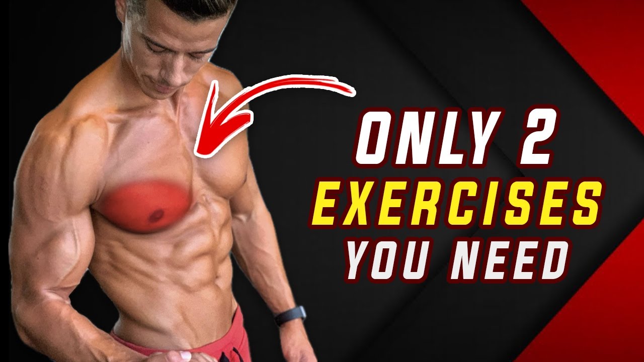The ONLY 2 Exercises You Need For a DEFINED CHEST (No Weights)