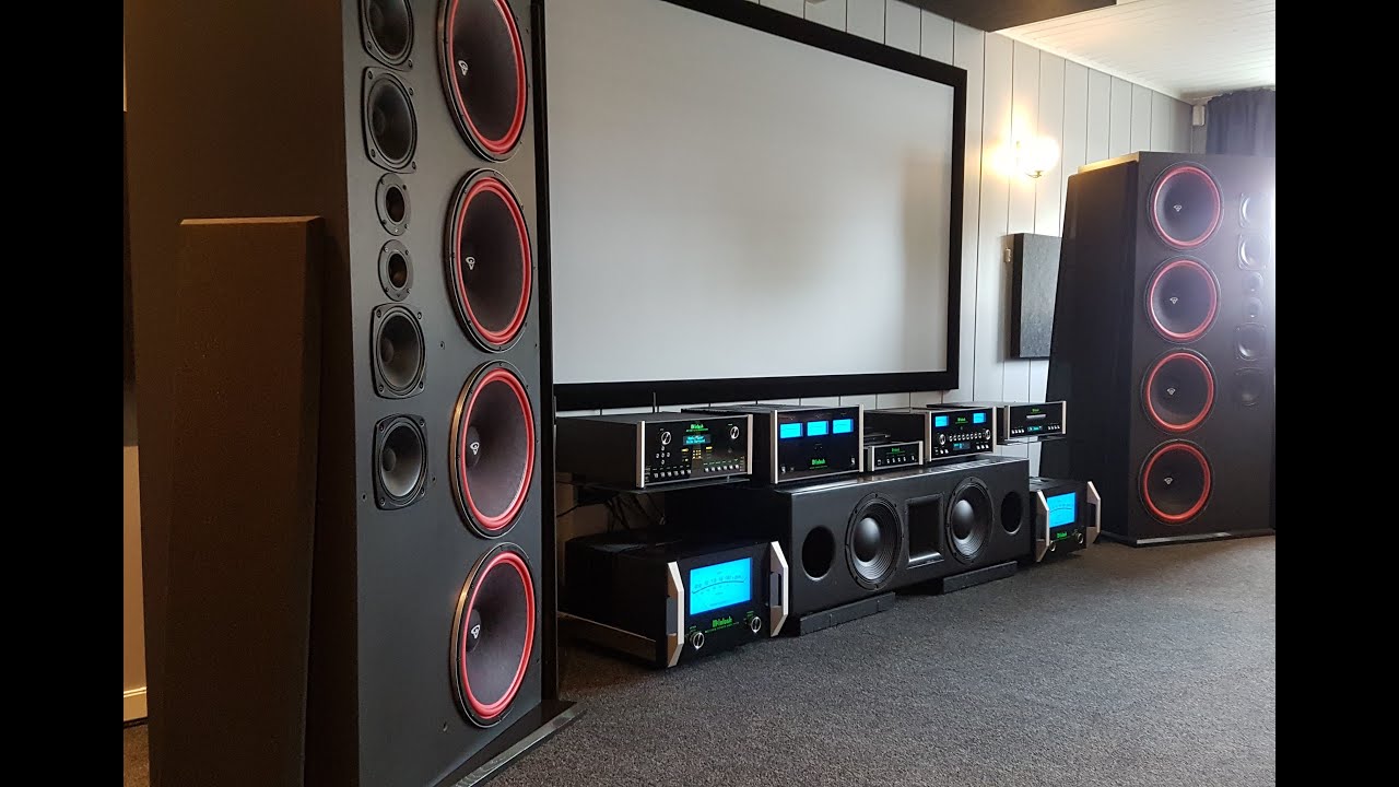 Cerwin Vega Dual 1515 with McIntosh MC 1,2 KW power amplifiers - part 2!