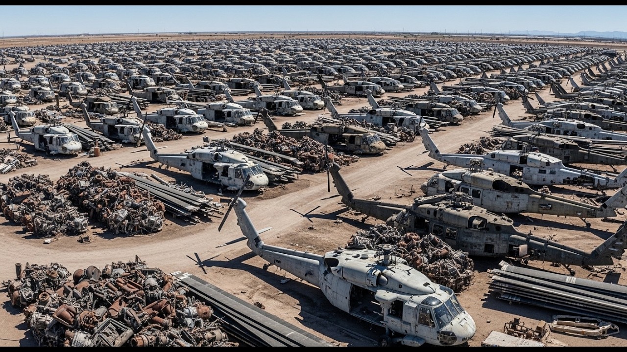 From Battlefield to Scrap Yard: What Happens to U.S. Army Helicopters After Retirement?