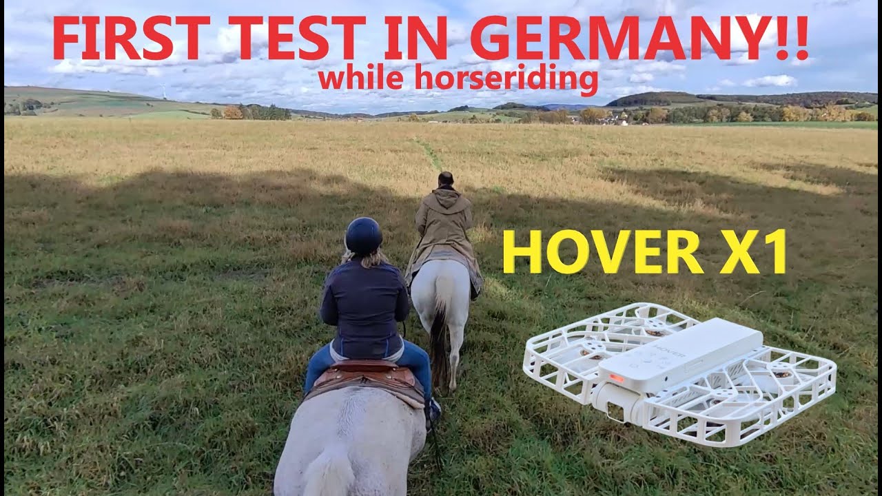 HoverAir X1 first Test in Germany - Dolly and Follow mode in a windy day