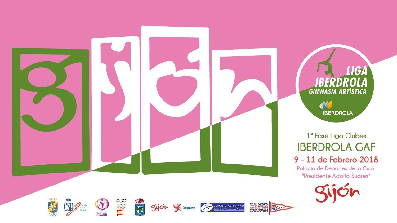 SÁBADO TARDE 1ª Fase Liga Clubes Iberdrola Gimnasia Artística Femenina, Gijón, 10/02/2018