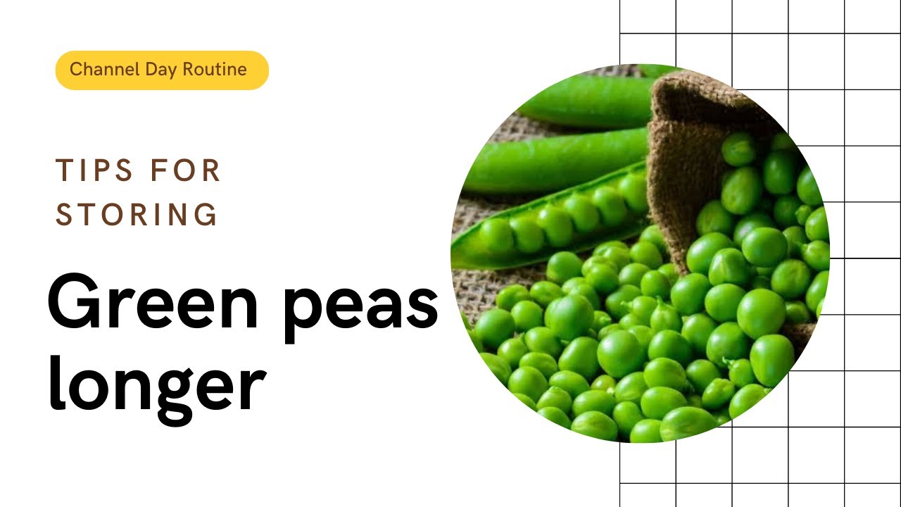 kitchen tips for storing green peas | #asmr #oddlysatisfying ...