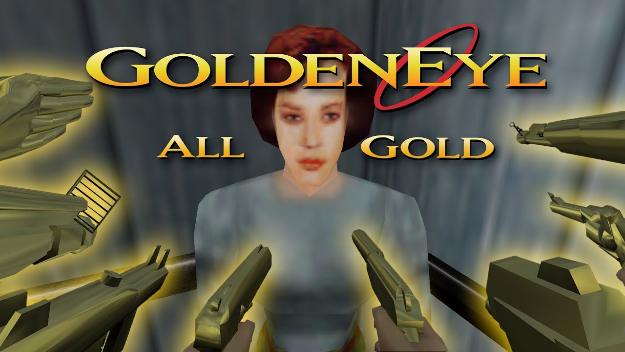 GoldenEye 007 N64 - Everything Gold Livestream