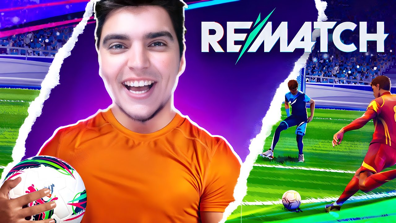 🔴LIVE | ESTE JOGO DE FUTEBOL É SUPER DIVERTIDO | REMATCH