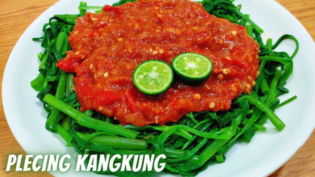 RESEP PLECING KANGKUNG, CARA LAIN SELAIN DI TUMIS | BIKINNYA MUDAH RASANYA ENAK