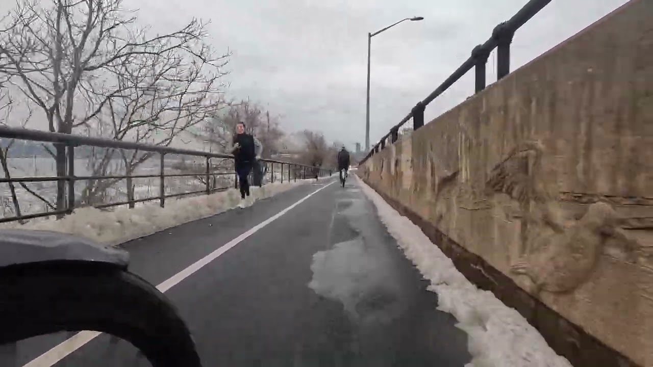 Bike Ride from Riverside park to the George Washington Bridge