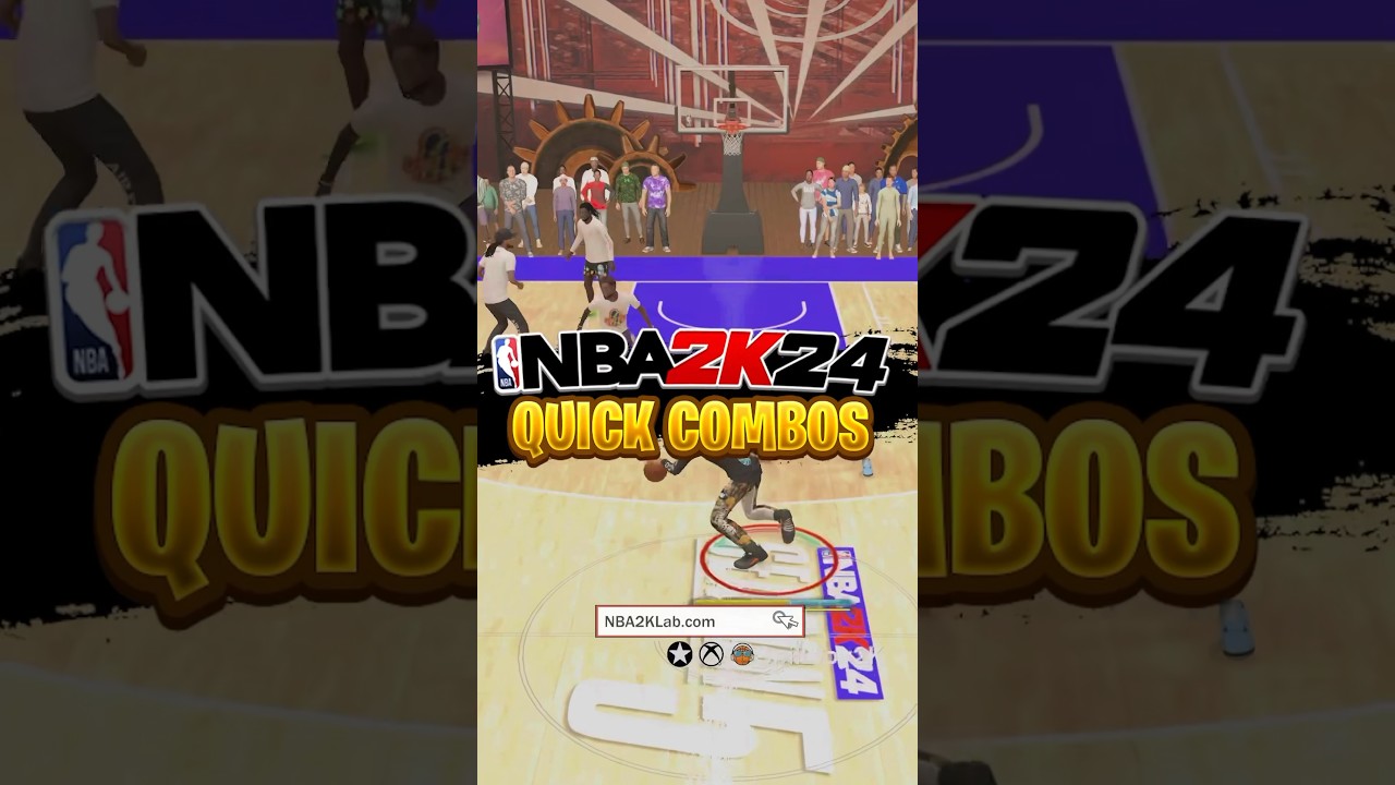 NBA 2K24 How to Get Open with Combos: Best Dribble Moves Controls 2K24 #nba2k24 #2k24 #2k