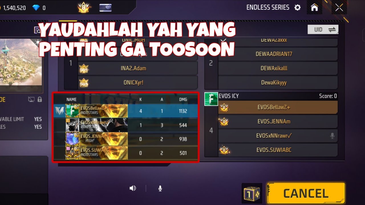 CUMA EVOS ICY TIM LADIES YANG MAIN TURNAMEN LIDOMA | MIC CHECK