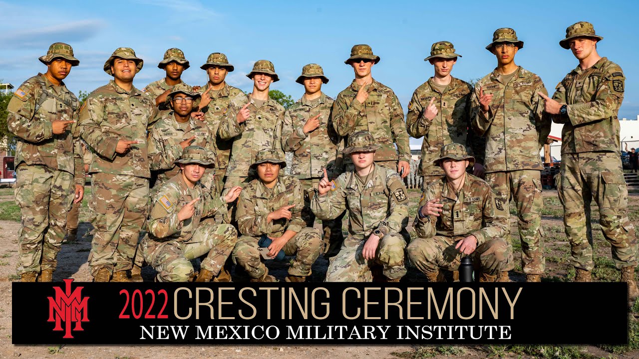 2022 NMMI Cresting Ceremony