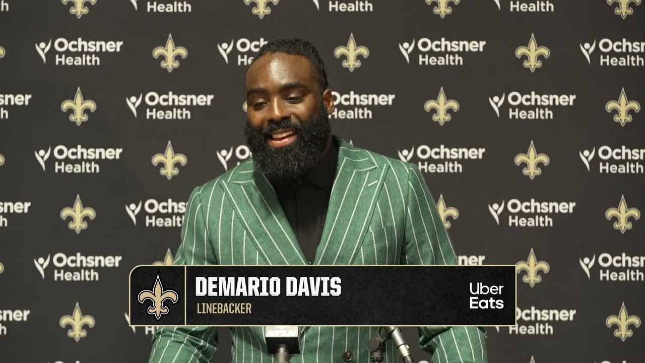 Demario Davis talks 4th Down Stops, Resiliency | Saints-Buccaneers Postgame | 2025 NFL Week 14