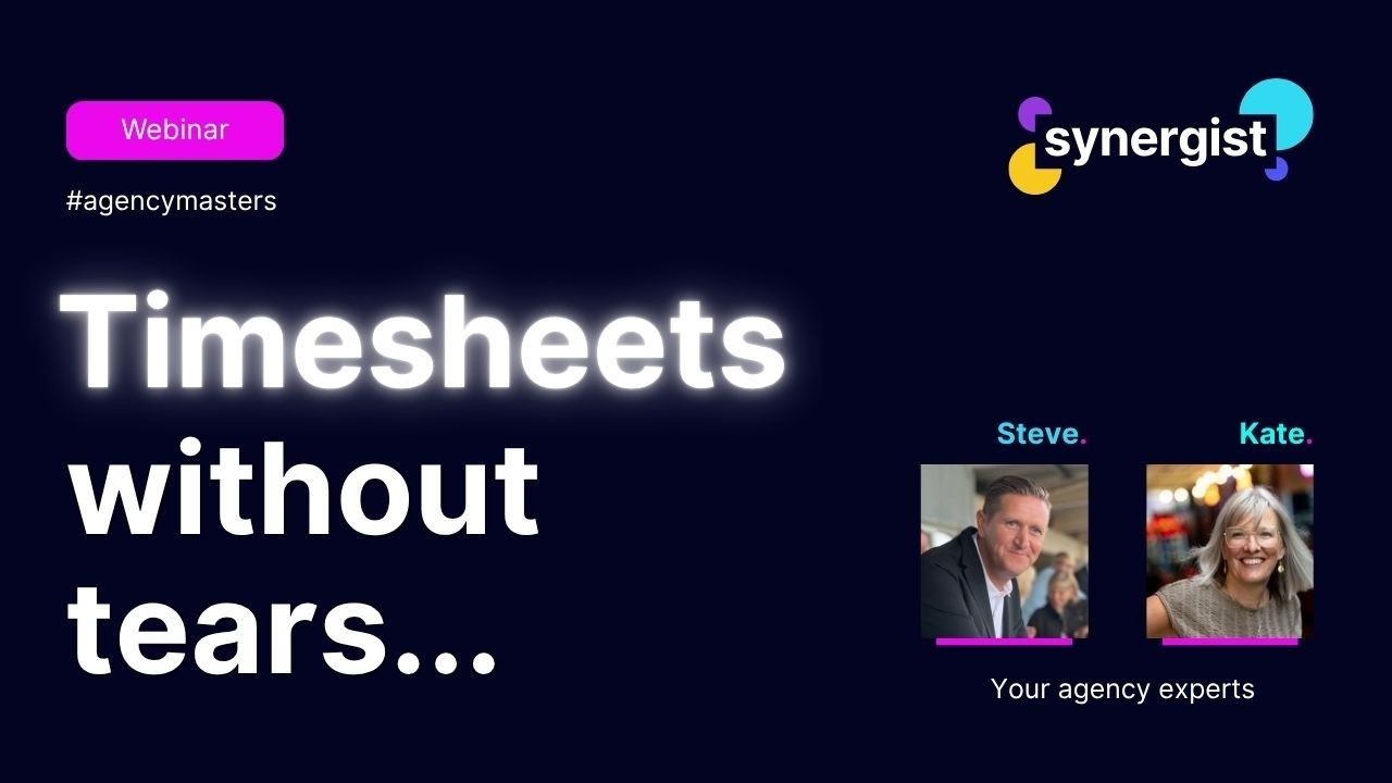 Agency Masters: Timesheets without tears