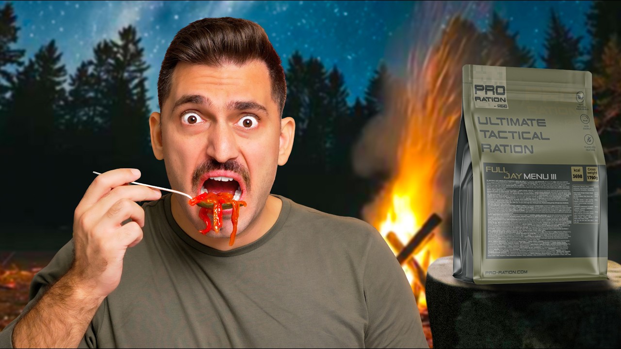 Δοκιμάζω Φαγητά Επιβίωσης  MRE