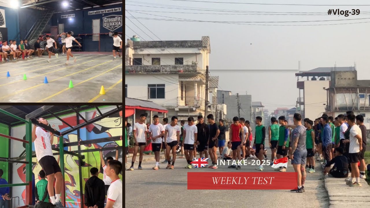 #Vlog-39 | 7th Weekly Test | RI - 25 🇬🇧🇸🇬