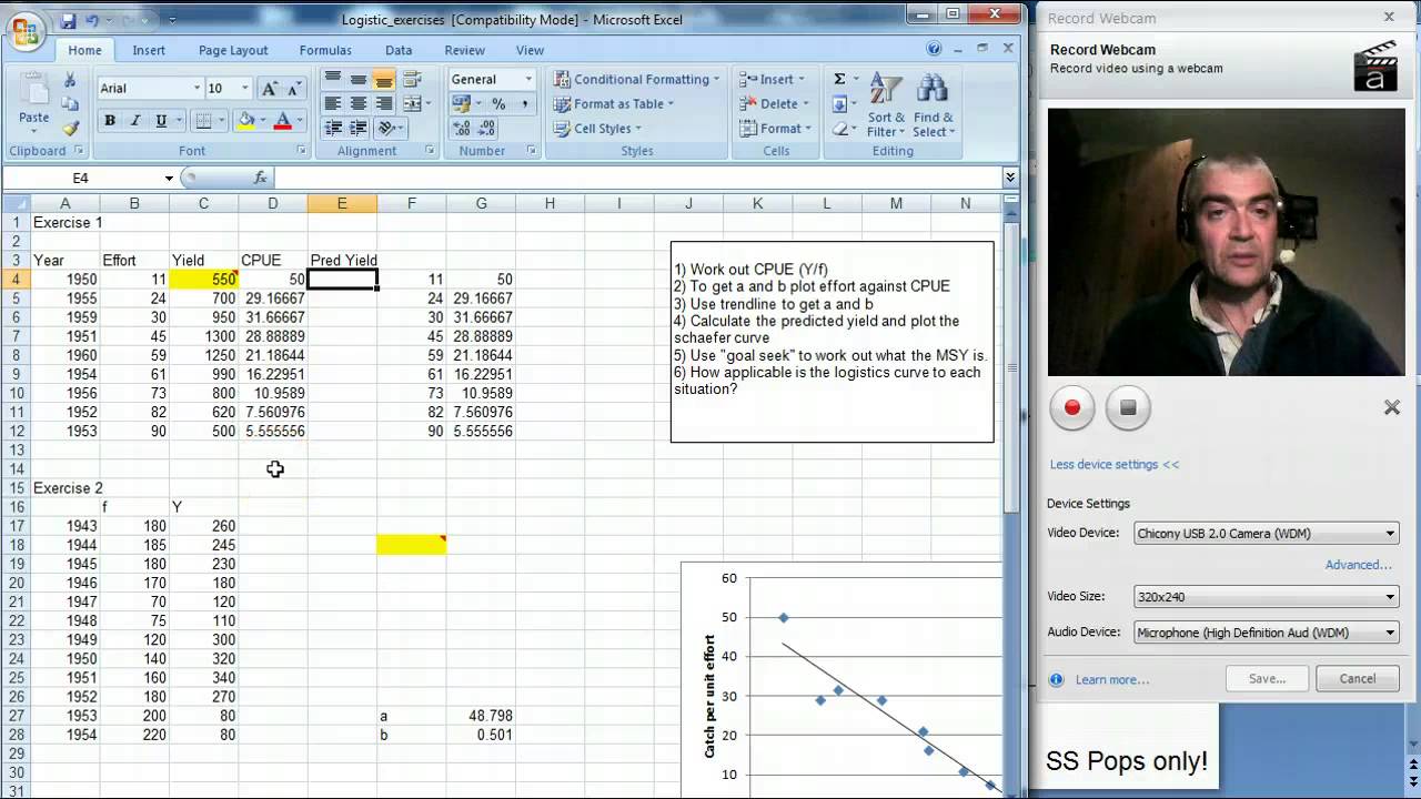 Calculating MSY