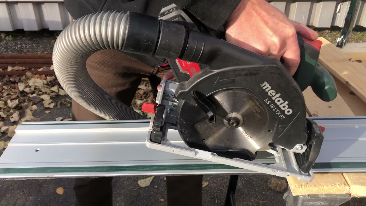 600955000 Okružn&iacute; pila Metabo KS 55 FS a 601857840 Aku pila okružn&iacute; Metabo KS 18 LTX 57 metaBox