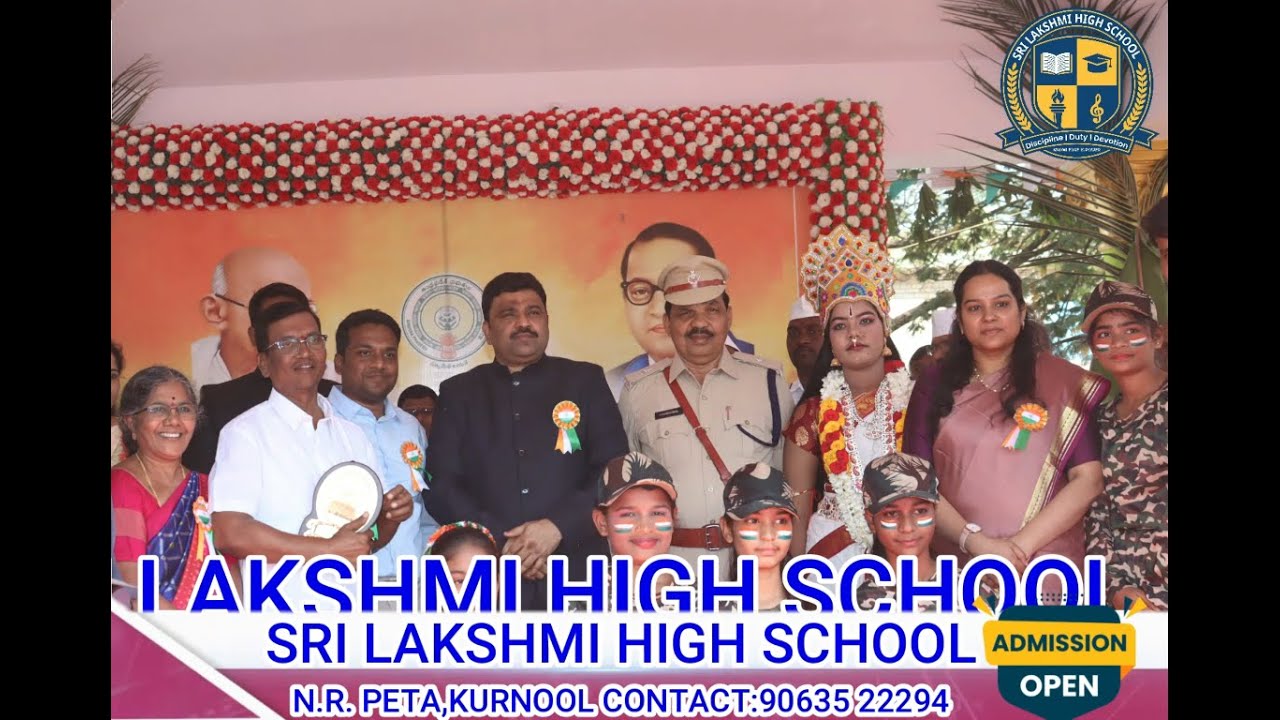 SRI LAKSHMI HIGH SCHOOL || AWARD WINNING BEST DANCE 2025 || @KURNOOL ||  76th REPUBLIC DAY