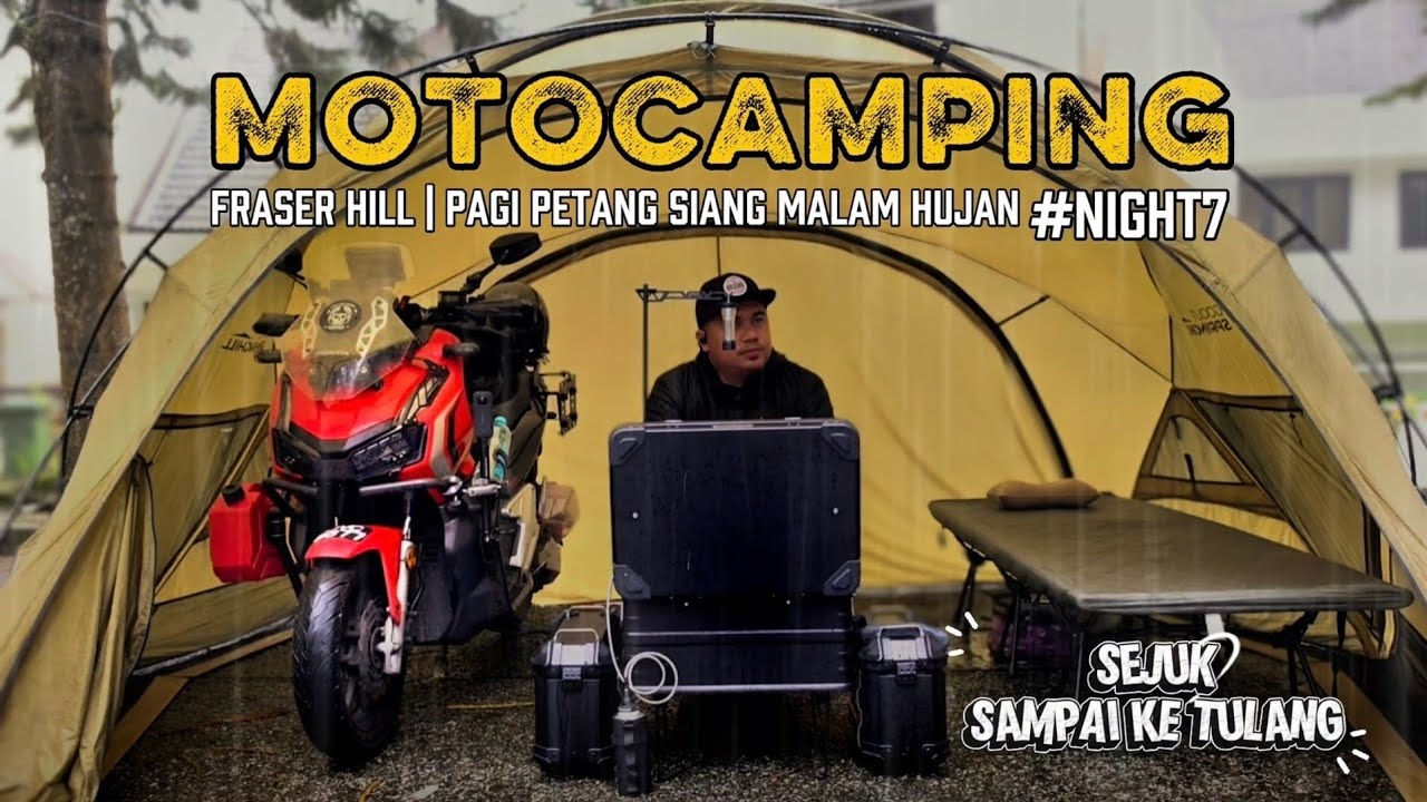THE PINES RESORT CAMPSITE | FRASER HILL | 24 JAM HUJAN SEJUK SAMPAI KE TULANG