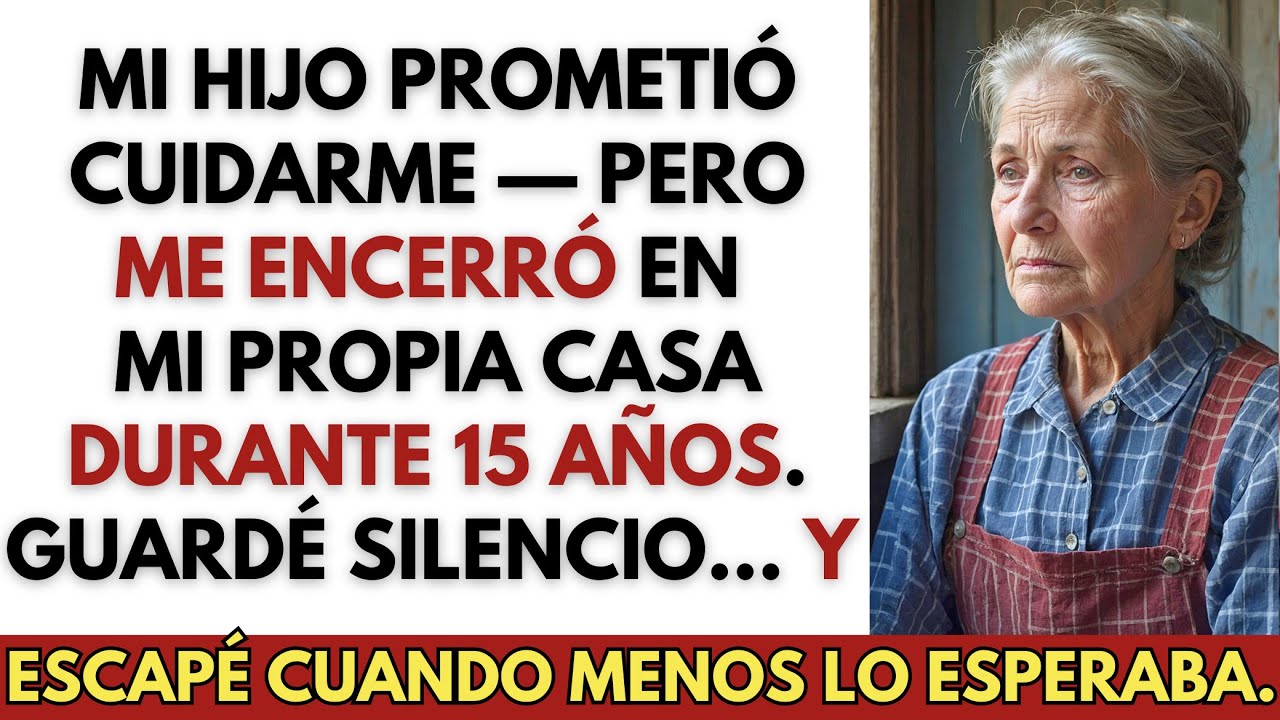 Mi hijo dijo que cuidaría de mí en mi vejez — pero convirtió mi hogar en una prisión