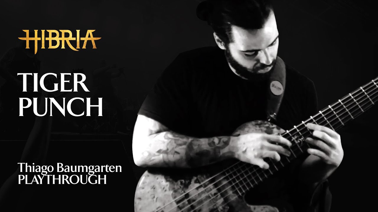 HIBRIA - TIGER PUNCH - BASS PLAYTHROUGH - THIAGO BAUMGARTEN