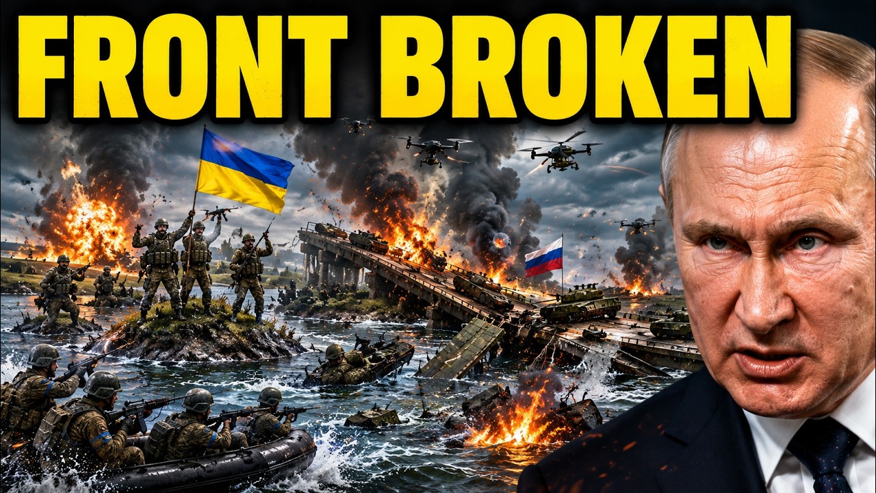 Putin's River Line Just COLLAPSED... Ukraine SEIZED 4 Islands