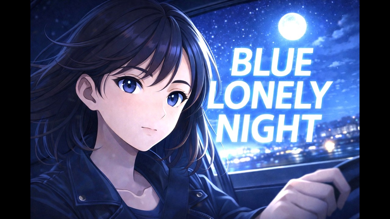【Free BGM/Eurobeat】哀愁&ドラマチック／Melancholic&Dramatic — BLUE LONELY NIGHT
