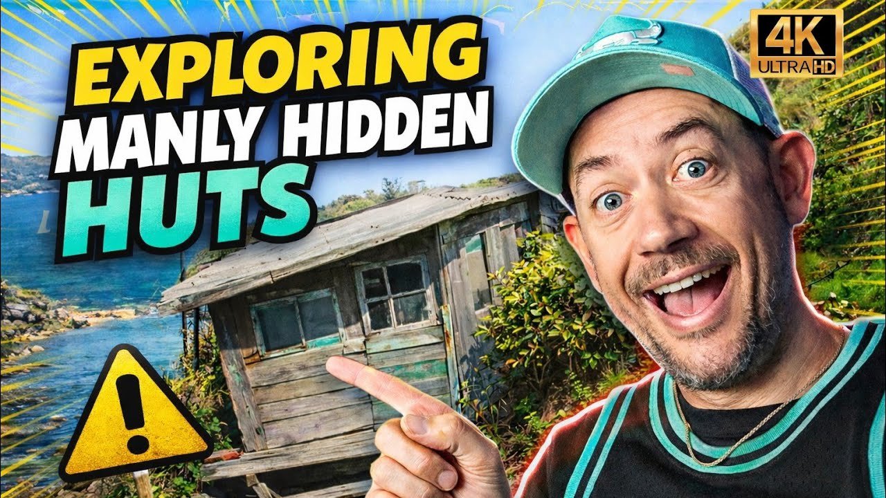 Exploring Manly’s Hidden Huts | 4k | Sydney’s Secret Coastal Gems 🌏