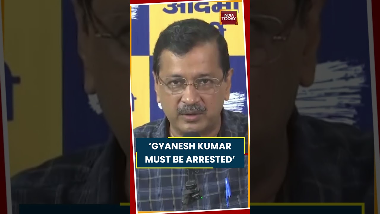 Kejriwal Demands Gyanesh Kumar&rsquo;s Arrest Over &lsquo;Vote Chori&rsquo; Allegations #kejriwal #gyaneshkumar
