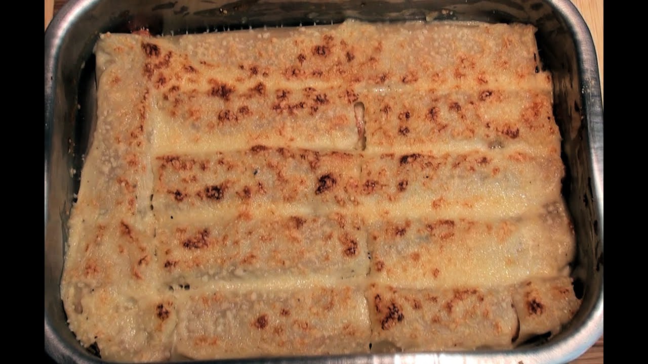 Canelones de carne del cocido Vídeoreceta 27 aquí cocinamos todos Cooking recipe