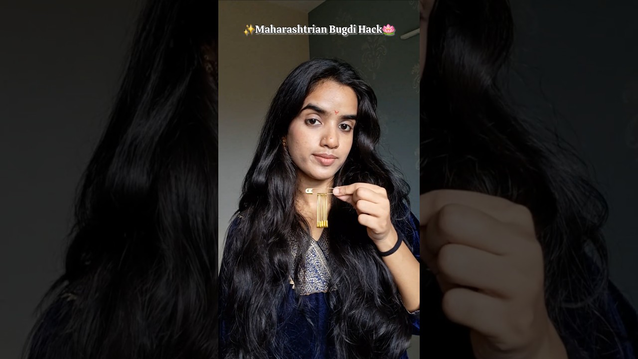 Maharashtrian Jewelry Hack | DIY Bugdi Making at Home!!🌹🌙✨#shortvideo #youtubeshorts
