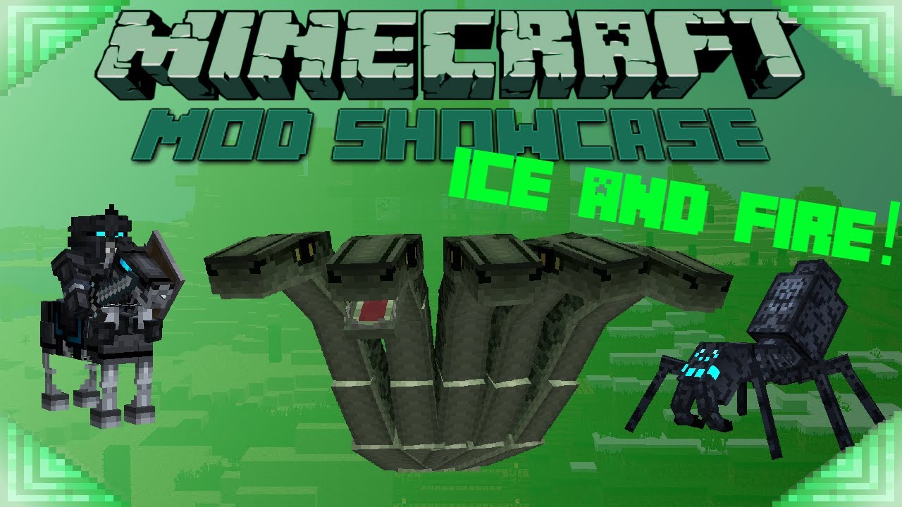 ICE AND FIRE! - Minecraft Mod Showcase: THE HYDRA!