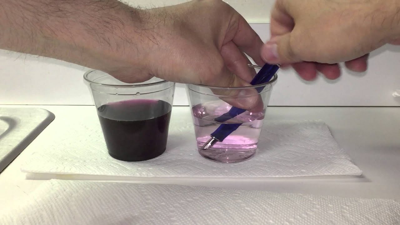 Pelikan Fountain Pen Cleaning Method #2 (also showing the cleaning of a cap)