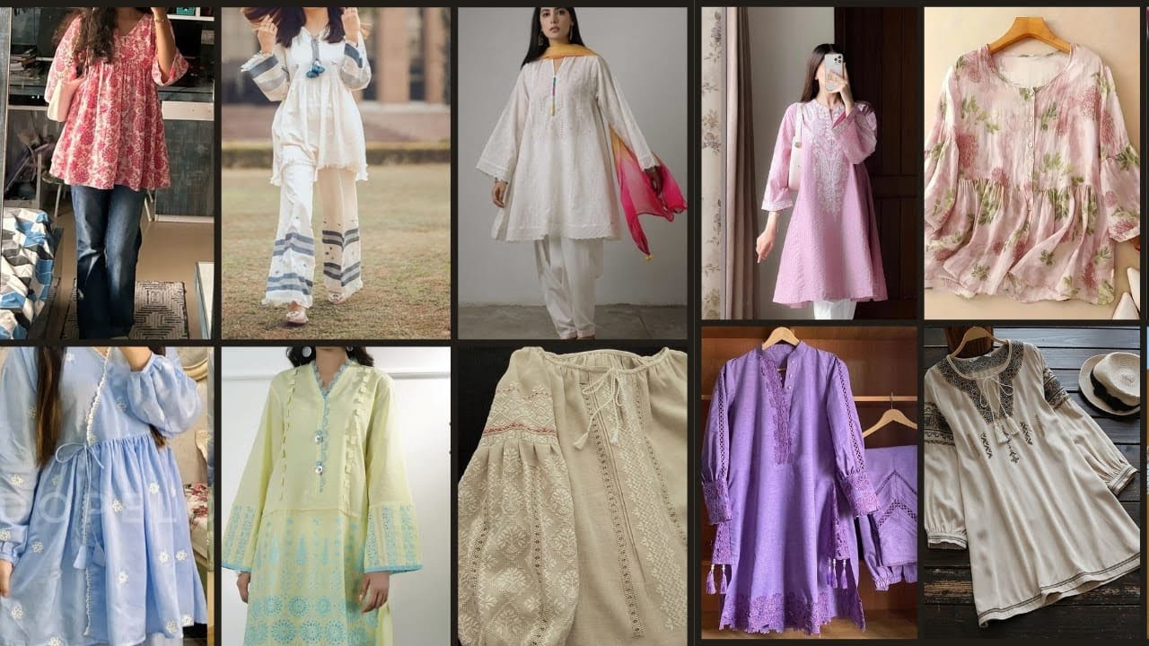 Latest Kurta Designing Ideas 2025 / Kurti Design Ideas 2025 / Kameez Design